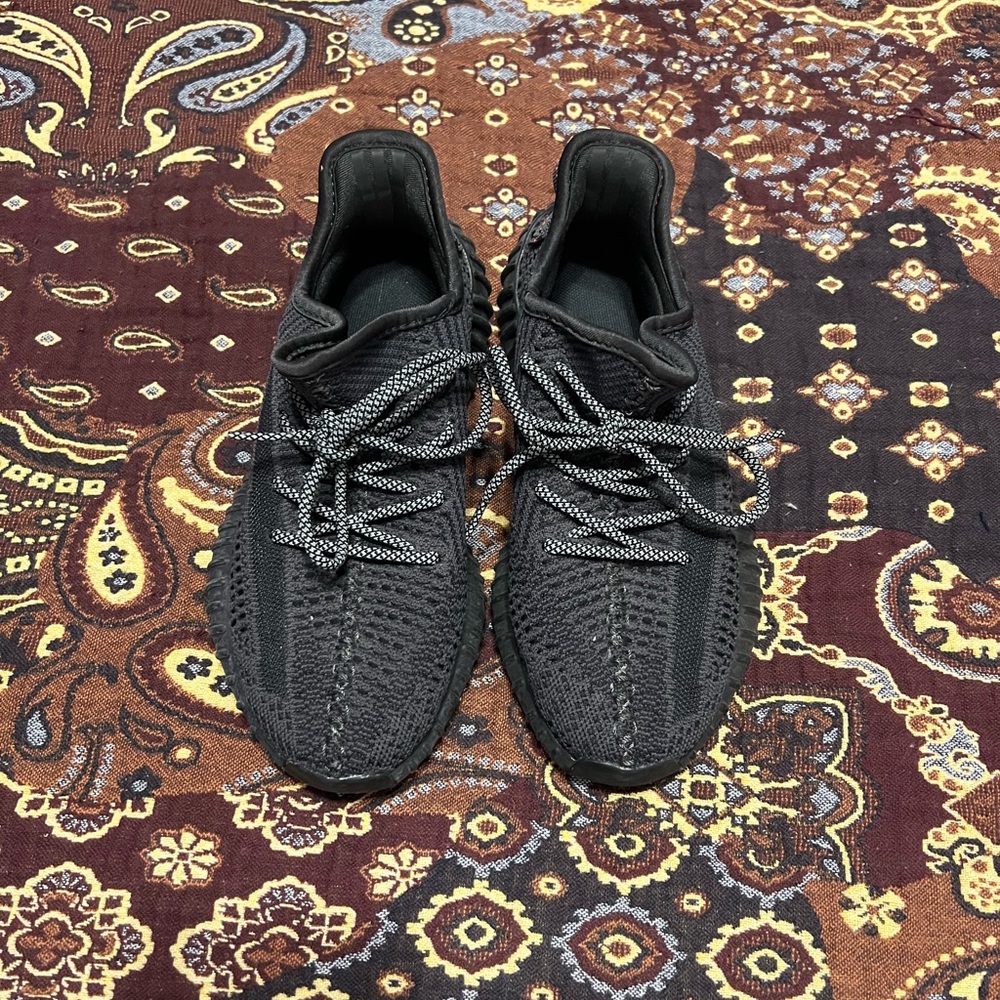 Adidas Black Knit Sneakers